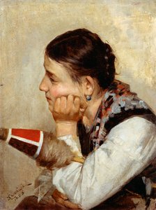Dönücü derin düşüncelere daldı by Niccolo Cannicci