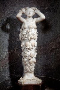 Doğanın Alegorisi. Niccolo Tribolo'nun (1500-1550) mermer heykeli by Niccolo Tribolo