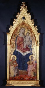 Bakire ve Çocuk, c.1392 (ahşap)