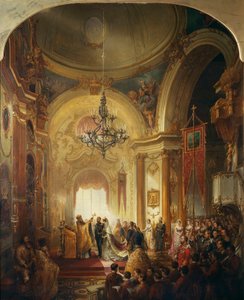 Edinburgh Dükü Prens Alfred'in Büyük Düşes Maria Alexandrovna ile Evliliği, 23 Ocak 187