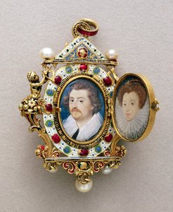 Bilinmeyen erkek ve kadın portreleri, c.1590