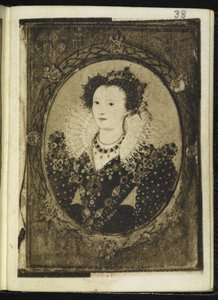 Kraliçe I. Elizabeth (minyatür) by Nicholas Hilliard