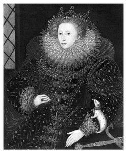 Kraliçe Elizabeth, Ermin Portresi, 1585, 1896.