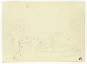 Hampton Mahkemesi, Herefordshire by Nicholas Pocock