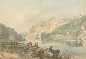 Rownham Ferry'den Hotwells by Nicholas Pocock