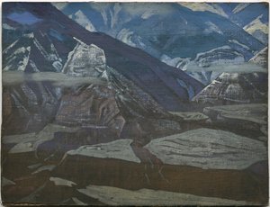 Bhargarh Kalesi, "Kulu" Serisi, 1929 by Nicholas Roerich