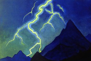Cennetin Çağrısı, Yıldırım, c.1935-36 by Nicholas Roerich