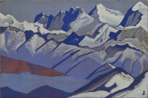 Everest, 1936 by Nicholas Roerich
