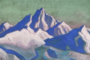 Himalayalar, 1943. by Nicholas Roerich
