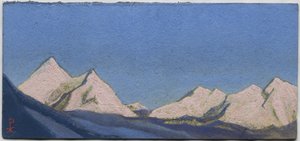 Himalayalar, 1944 by Nicholas Roerich