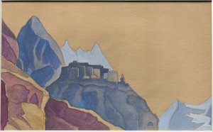 Kardang, albüm yaprağı, 1933 by Nicholas Roerich