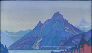 Naga Gölü, 1932 by Nicholas Roerich