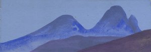 Dağ çalışması, c.1936-47 by Nicholas Roerich