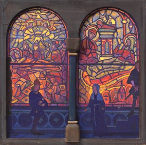 Gülün Gizemi, 1933. by Nicholas Roerich