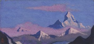 Nanda Devi, 1944 by Nicholas Roerich