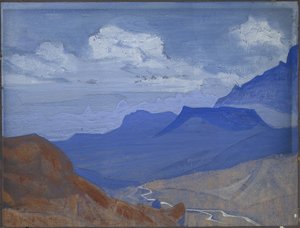 Nubra Vadisi, 1926 by Nicholas Roerich