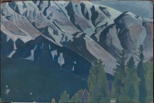 Pir Panjal, aynı isimli diziden, 1925 by Nicholas Roerich