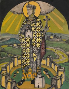 Aziz Olga, Kiev Prensesi by Nikolai Konstantinowitsch Roerich