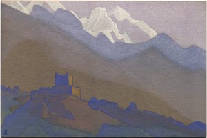 Tibet, Himalayalar, 1936 by Nicholas Roerich