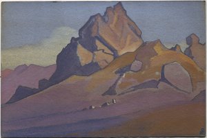 Doğu Khada, 1936 by Nicholas Roerich
