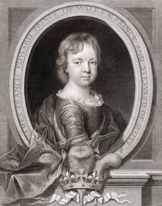 Prens James Francis Edward Stuart by Nicholas de (after) Largilliere