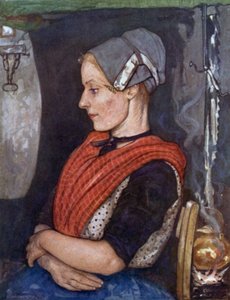 Elspeet Kızı (renkli taş) by Nico Jungman