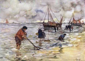 Karides balıkçılığı (renkli taş) by Nico Jungman