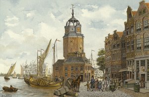 Haringpakkerstoren Kulesi, Amsterdam, 19. Yüzyıl