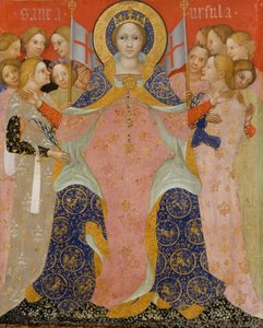 Aziz Ursula ve Bakireleri, c.1410 (ahşap üzerine tempera ve altın)
