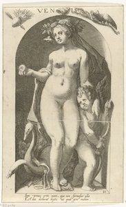 Venüs Venis (nesne üzerindeki başlık) Antik Tanrılar (dizi adı) by Nicolaas Braeu