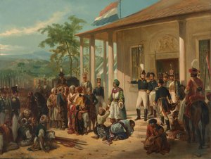 Korgeneral Baron De Kock tarafından Diepo Negoro