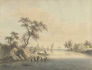Elst aan de Maas köyünün görünümü