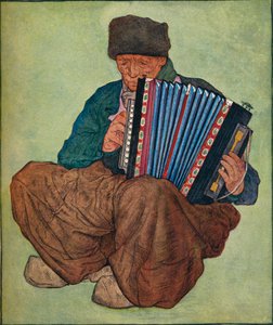 Bir Volendam Müzisyeni, 19. yüzyıl.