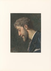 George Hendrik Breitner'in Portresi by Nicolaas van der Waay (signed by artist)