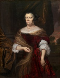 Bir Bayan Portresi by Nicolaes Maes