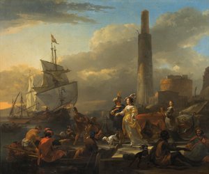 Bir Liman Sahnesi, c.1665