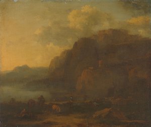 İtalyan Manzarası by Nicolaes Pietersz Berchem