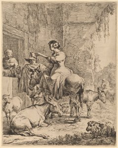 Hanın Öncesi Dinlenme by Nicolaes Pietersz Berchem