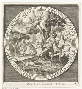 Cennetten kovulma by Nicolaes de Bruyn