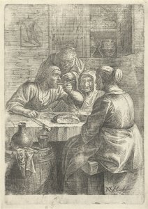Bir masada yemek yiyen üç yaşlı kadın