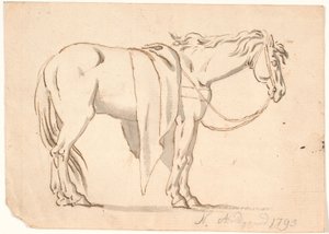 Lastikli bir at by Nicolai Abildgaard