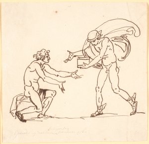 Merkür, Epimedes Pandora