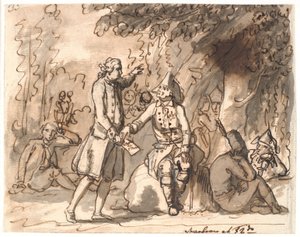 Mirabeau, Prusya Kralı II. Frederick