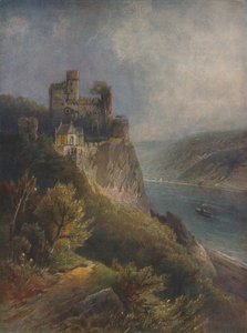 Burg Rheinstein, Rheinstein Şatosu, 1923.