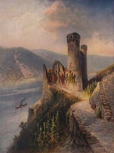 Ruine Ehrenfels, Ehrenfels Kalesi, 1923.