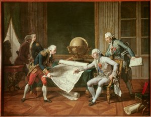 Fransa Kralı Louis XVI (1754-1793), La Perouse Kontu Kaptan Jean-Francois Galaup