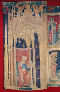 The Reader, from the Apocalypse Goblen of Angers, 1373-87 (goblen) by Nicolas Bataille