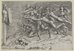 Operasyon by Nicolas Beatrizet (attributed to)