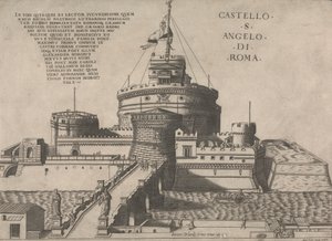 Roma S. Angelo Kalesi by Nicolas Beatrizet