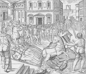 Üç Carthusian şehitinin infazı, Tyburn, Londra, 1535 1904
